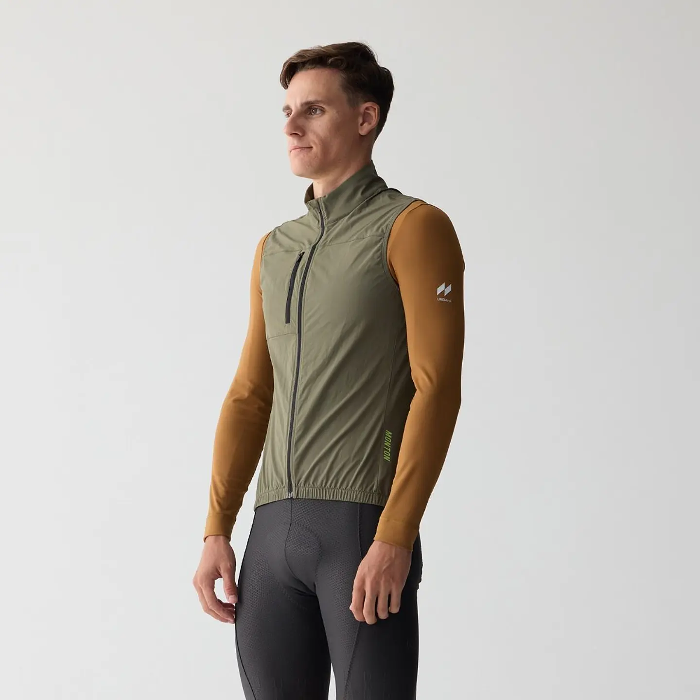 Cortavientos Sin Mangas Wind Hunter Vest Dune Green 6