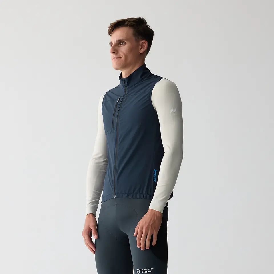 Cortavientos Sin Mangas Wind Hunter Vest Ebony Clay Blue 5