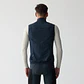 Cortavientos Sin Mangas Wind Hunter Vest Ebony Clay Blue - Miniatura 6