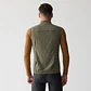 Cortavientos Sin Mangas Wind Hunter Vest Dune Green - Miniatura 7