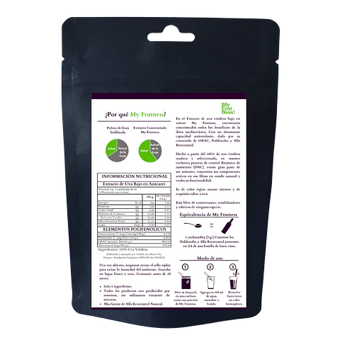 Polvo Premium de Uva Vinífera 100gr