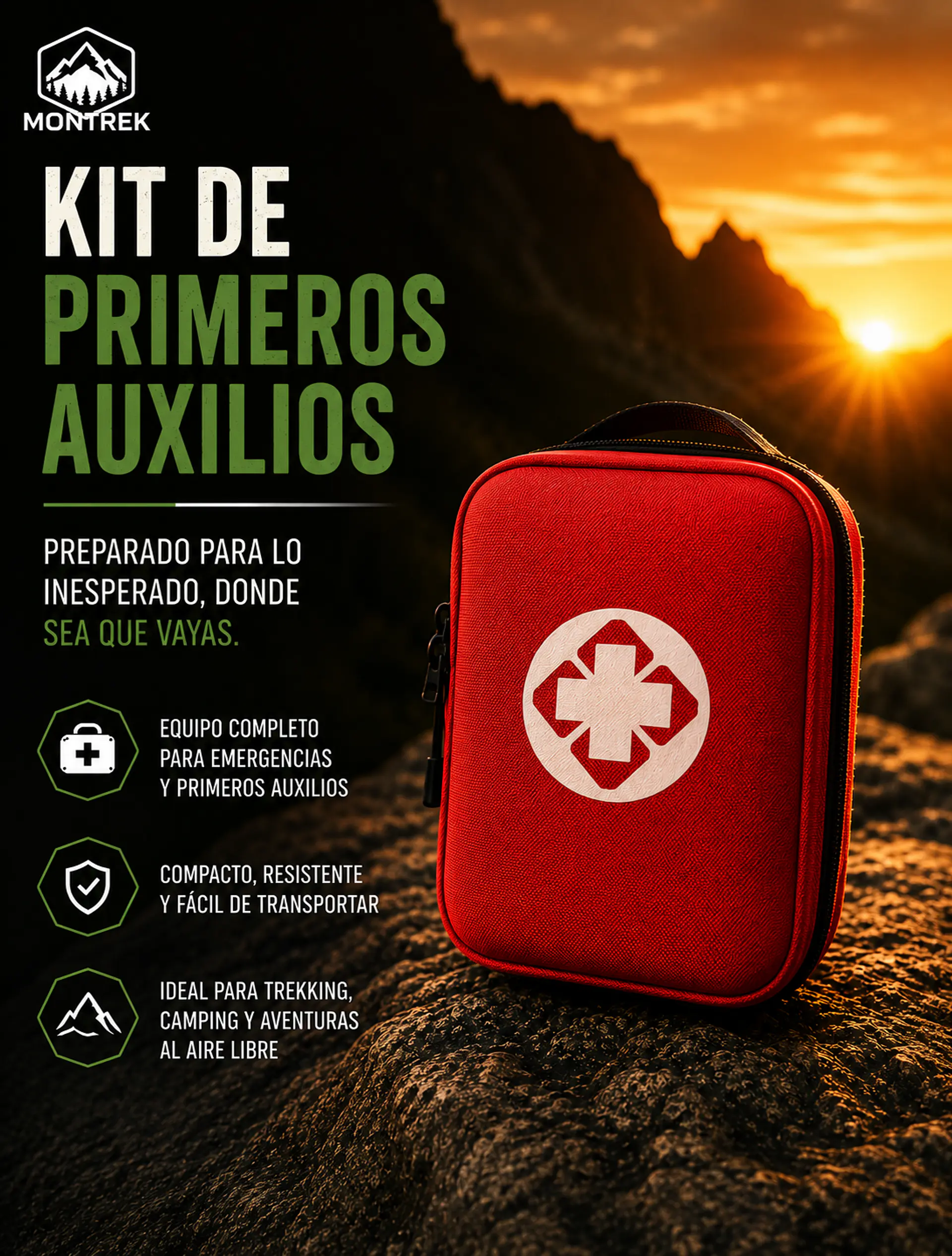 Kit Básico de Trekking Montrek 3