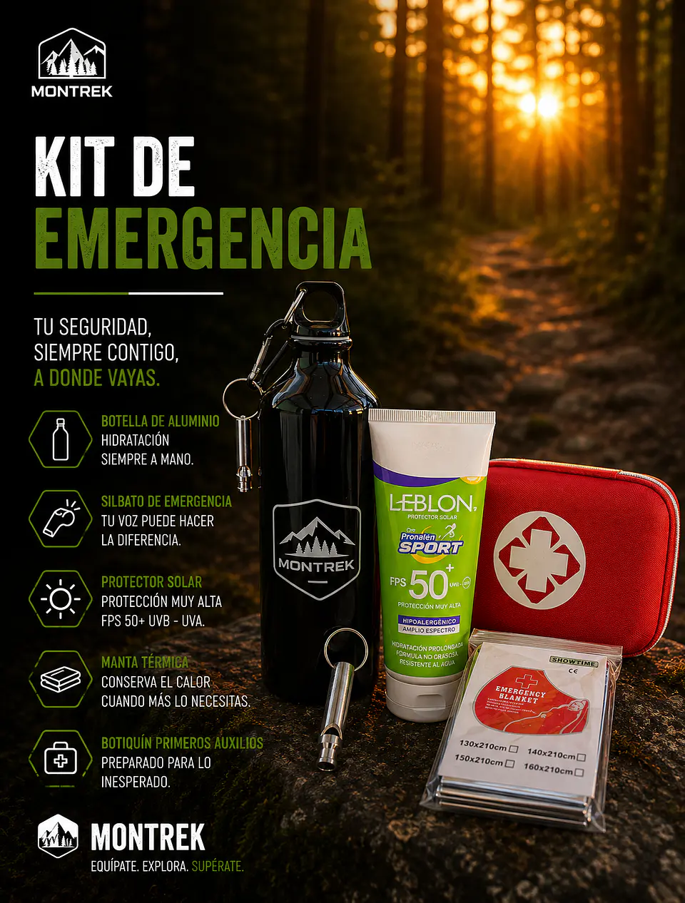 Kit Básico de Trekking Montrek 1
