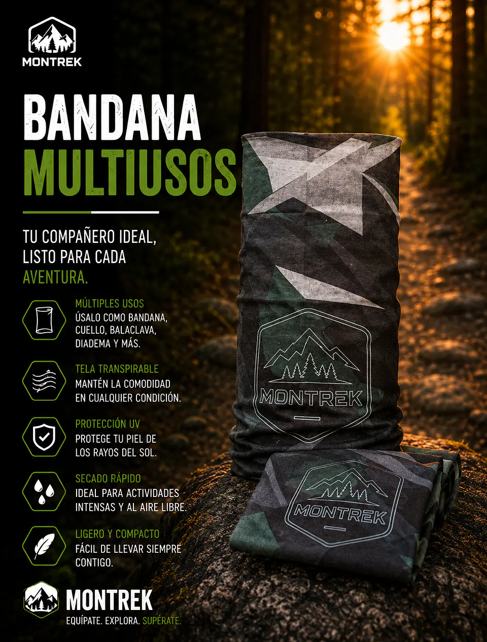 Kit Supervivencia Outdoor MONTREK 2