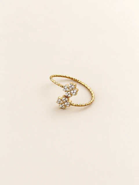 Anillo Cuatro Pétalos
