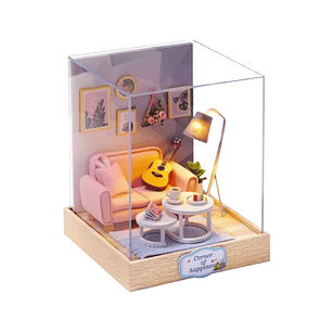 Rompecabezas 3d. Living Room Nook. Incluye Diario Digital de Lecturas Gratis