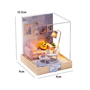 Rompecabezas 3d. Living Room Nook. Incluye Diario Digital de Lecturas Gratis