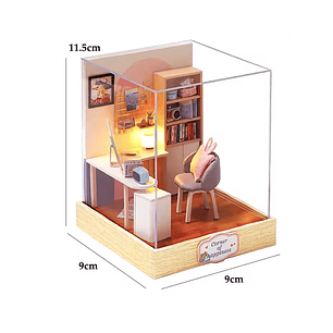 Rompecabezas 3d. Office Nook. Incluye Diario Digital de Lecturas Gratis