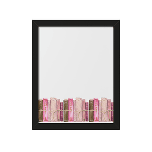 Cuadro Minimalista. Colección de libros