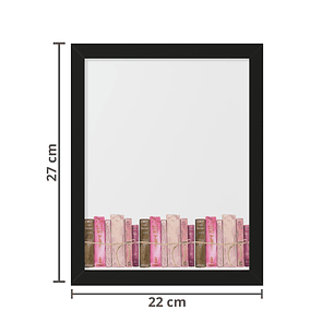 Cuadro Minimalista. Colección de libros