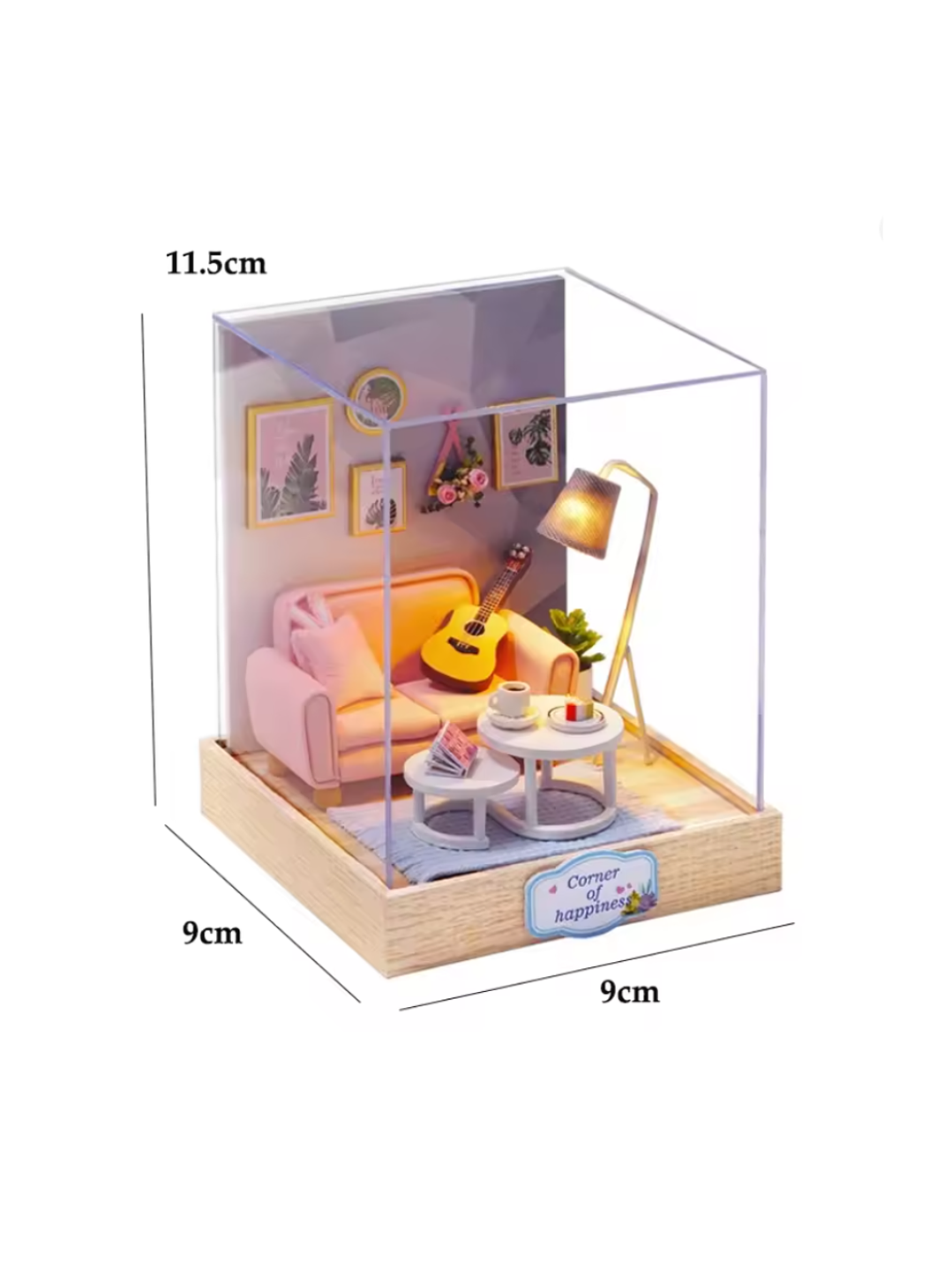 Rompecabezas 3d. Living Room Nook + Office Nook 2