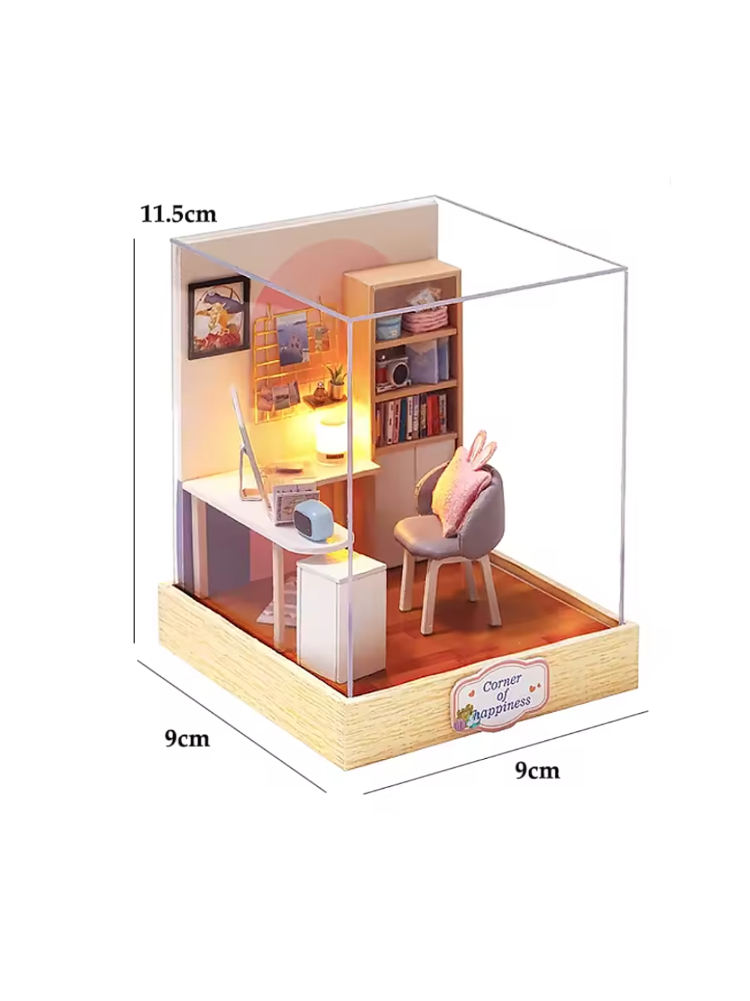 Rompecabezas 3d. Book Nook + Office Nook 3