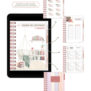 Diario Interactivo de Lecturas & Apuntes. Mood Nooks