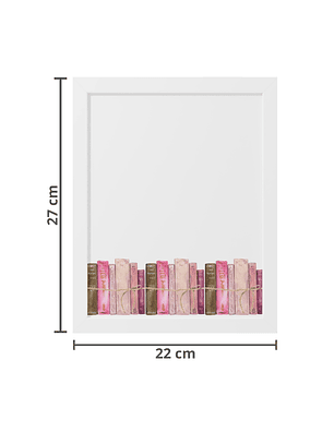 Set Esencia Mood: Cuadro Colección de Libros + Vela aromática Misty Forest