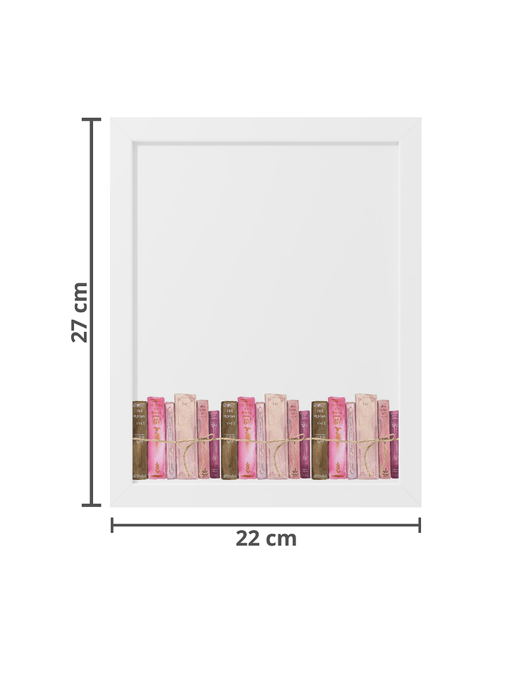 Set Esencia Mood: Cuadro Colección de Libros + Vela aromática Misty Forest 2