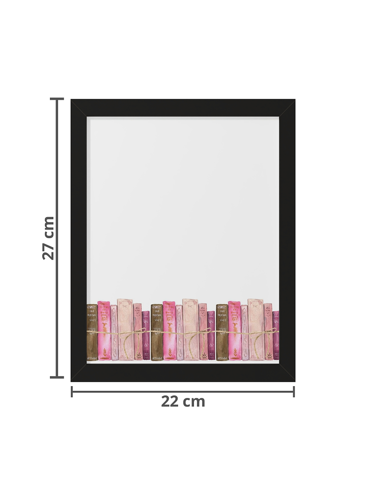 Set Esencia Mood: Cuadro Colección de Libros + Vela aromática Pear Freesia 2