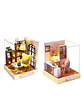 Rompecabezas 3d. Book Nook + Office Nook. Incluye Diario Digital de Lecturas Gratis - Miniatura 1