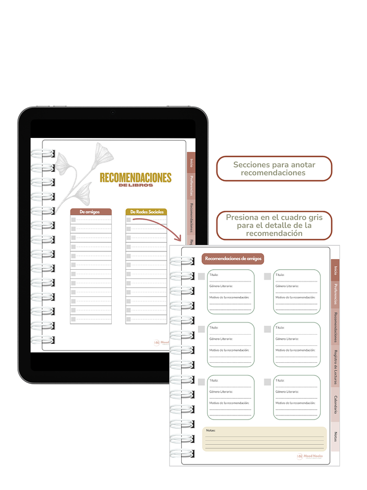Diario Interactivo de Lecturas & Agenda 2026. Orgánica 4