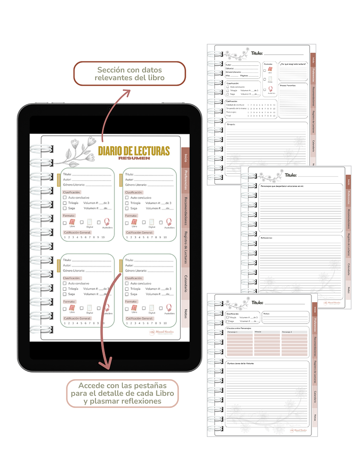 Diario Interactivo de Lecturas & Agenda 2026. Orgánica 5