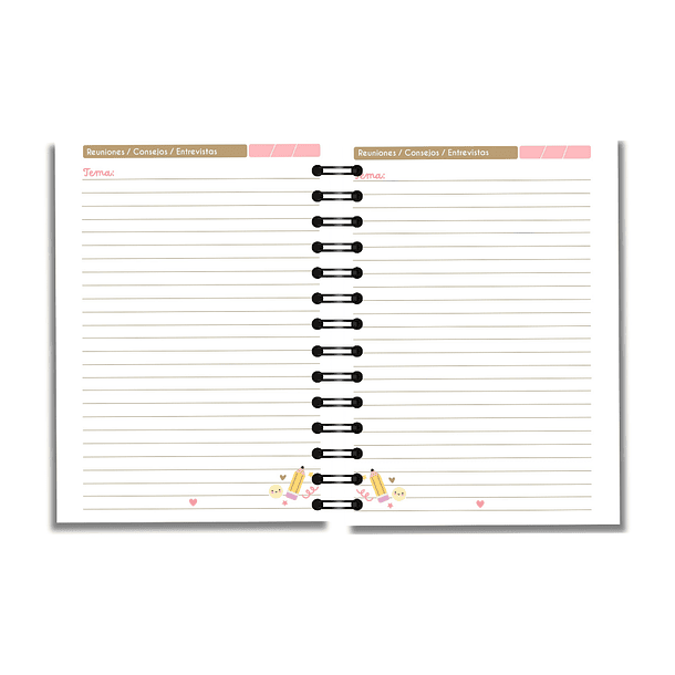 Planner Profesora 12