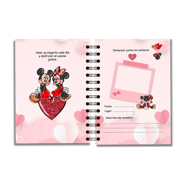 100 citas juntos (Diseño Mickey y Minnie)  3