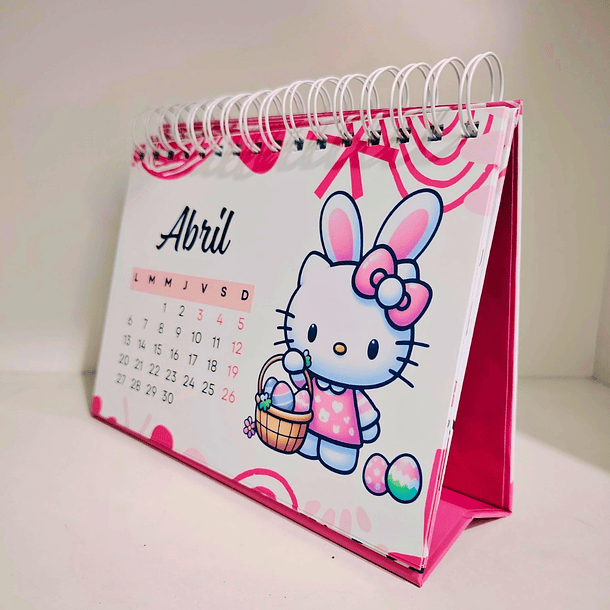 Calendario de escritorio Hello kitty 