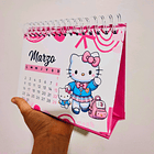 Calendario de escritorio Hello kitty  4