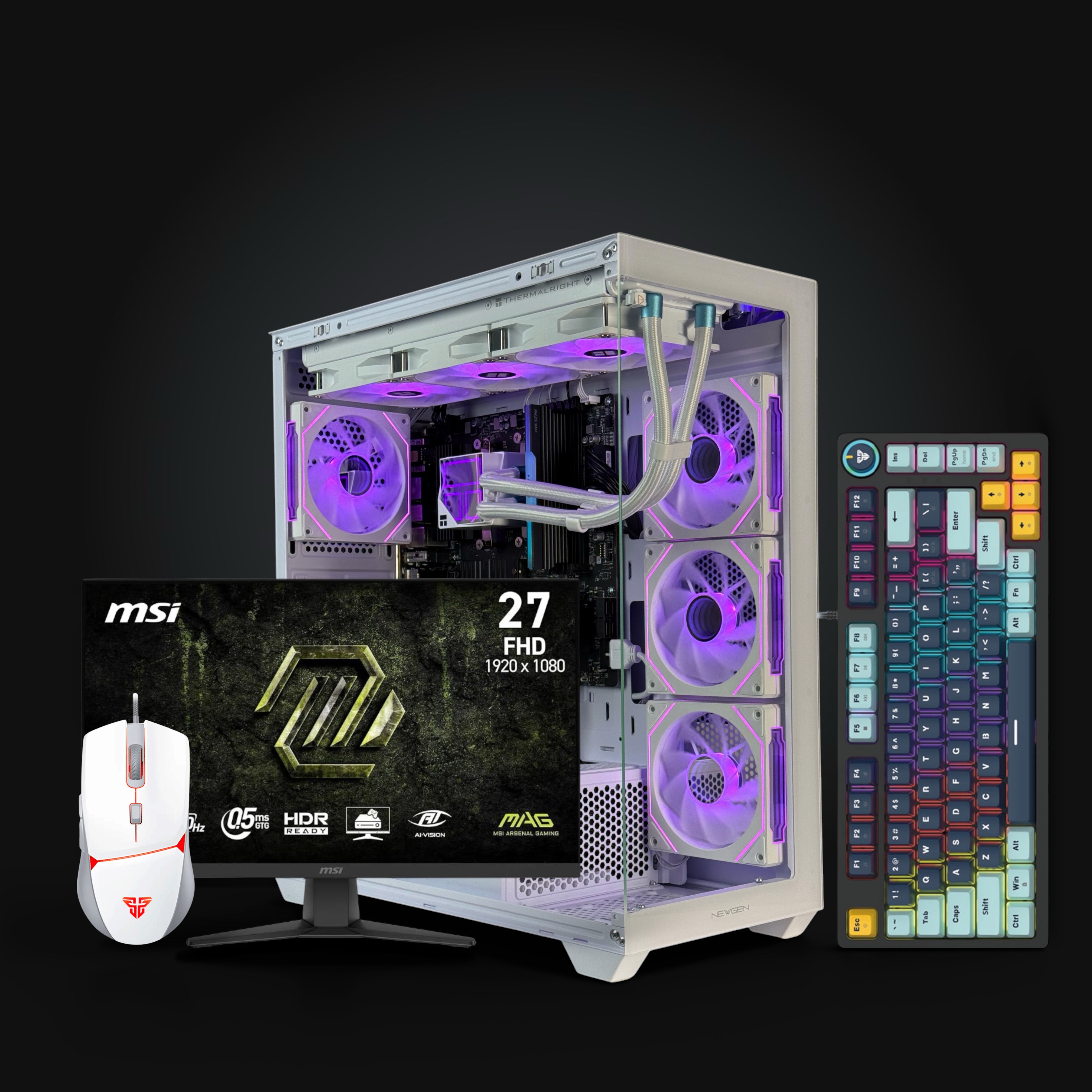 Setup Gamer Ryzen 5 9600X | RTX 5070 | 16GB | 1TB SSD 1
