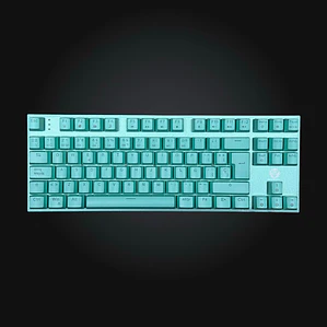 Teclado Mecánico Fantech Maxfit 87 Mint RGB TKL | Switch Red