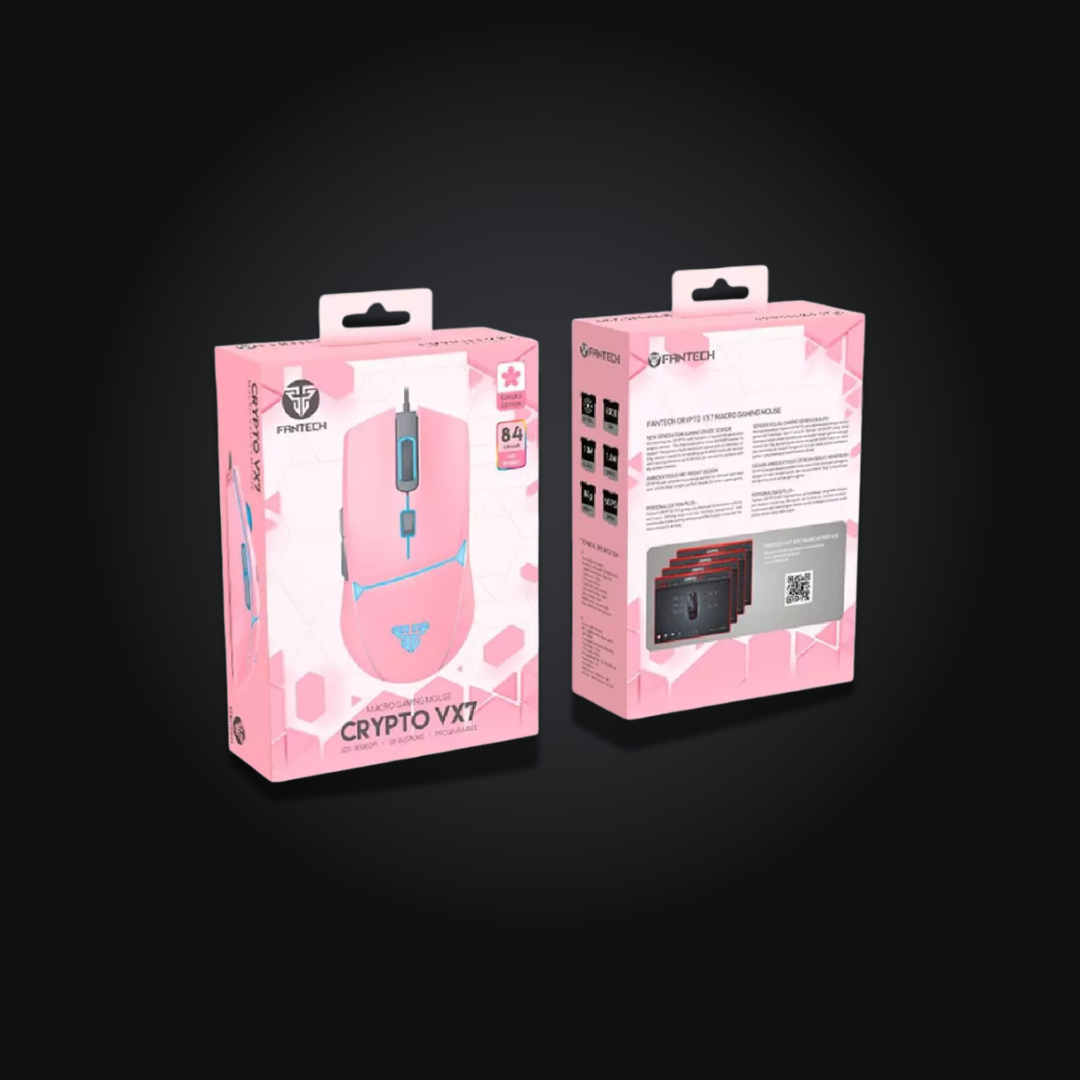Mouse Fantech Crypto VX7 | Sakura Edition 3