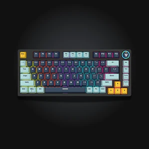 Teclado Gamer Fantech Atom81 Mizu Edition | Switch Red