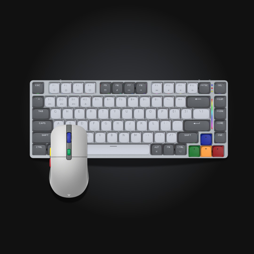 Teclado Gamer Maxfit AIR83 + Mouse Fantech Super Maxfit | SNES Edition  1