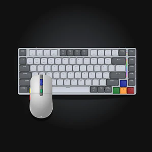Teclado Gamer Maxfit AIR83 + Mouse Fantech Super Maxfit | SNES Edition 