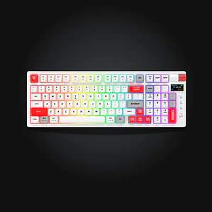 Teclado Gamer Fantech ATOM PRO97 MK918 Inalámbrico | Switch Blue