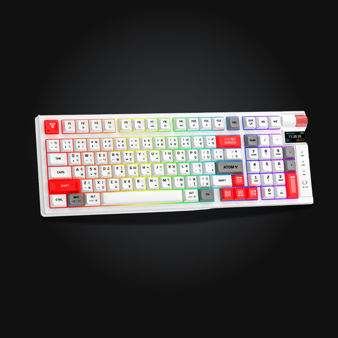 Teclado Gamer Fantech ATOM PRO97 MK918 Inalámbrico | Switch Blue 2