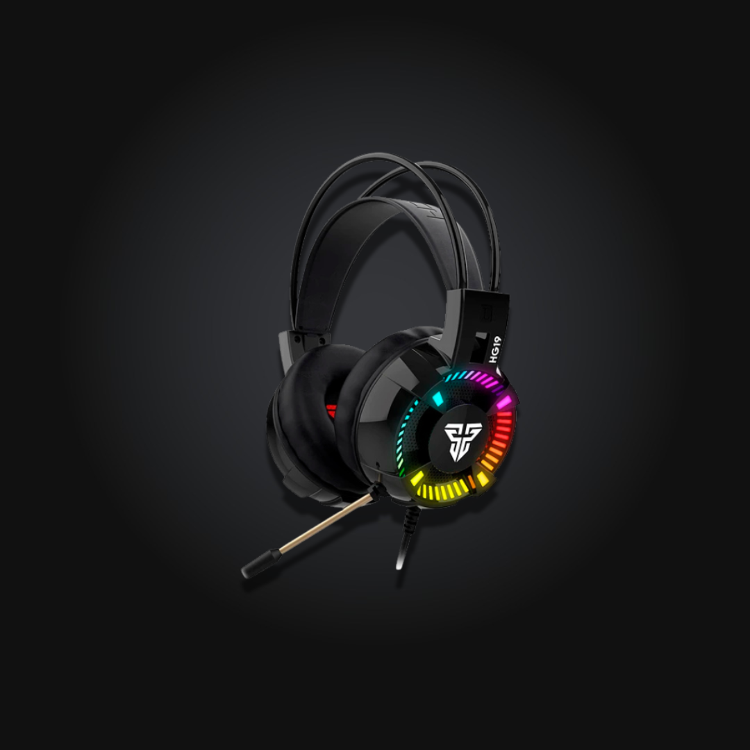 Audífonos Gamer Fantech HG19 Iris RGB Black Edition 1