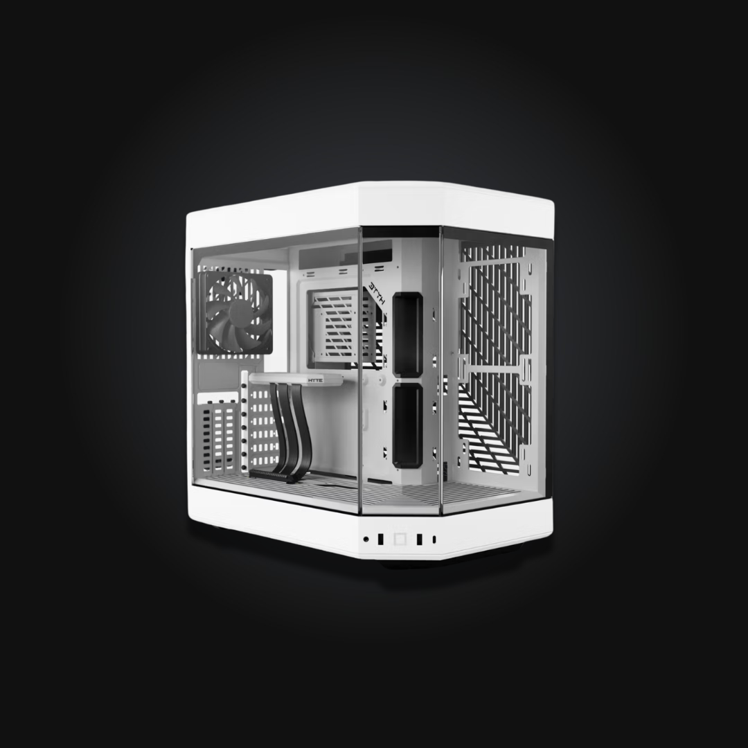 Gabinete HYTE Y60 Snow White 1