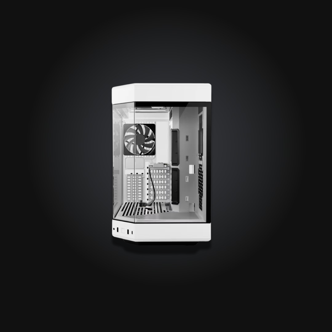 Gabinete HYTE Y60 Snow White 2