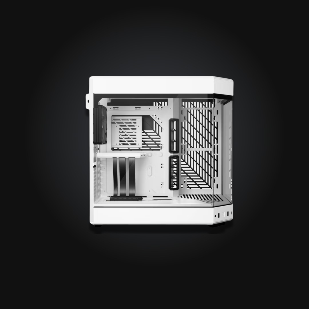 Gabinete HYTE Y60 Snow White 3