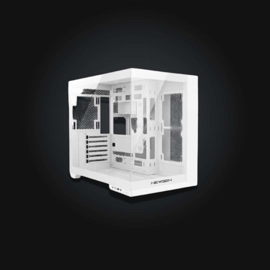 Gabinete Newgen Cobalt XL White 3 Fan 1
