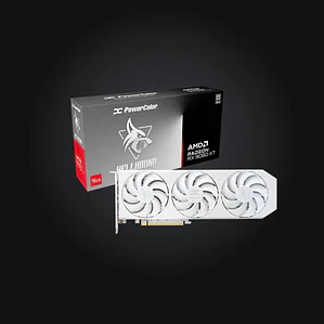 PowerColor Hellhound Spectral White Radeon RX 9060 XT 16GB