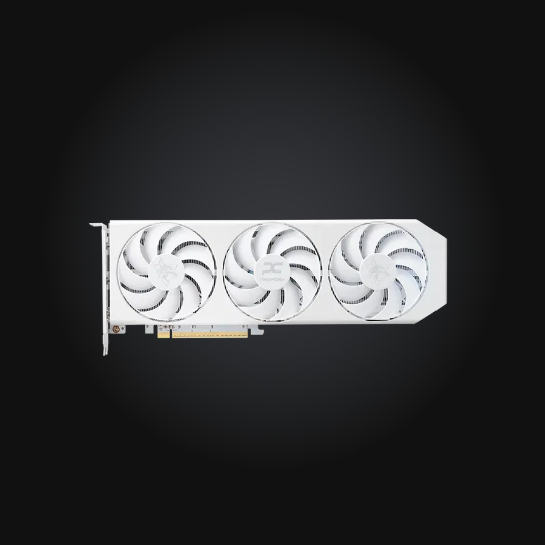 PowerColor Hellhound Spectral White Radeon RX 9060 XT 16GB 2