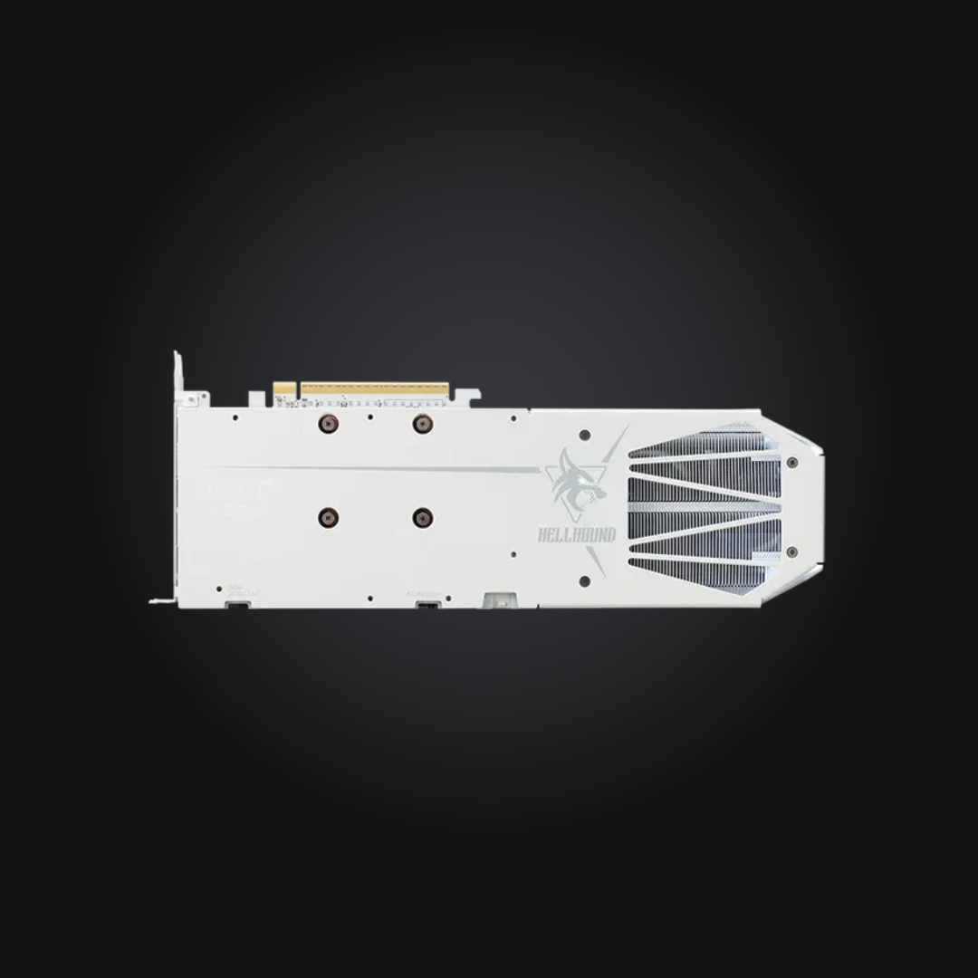 PowerColor Hellhound Spectral White Radeon RX 9060 XT 16GB 3