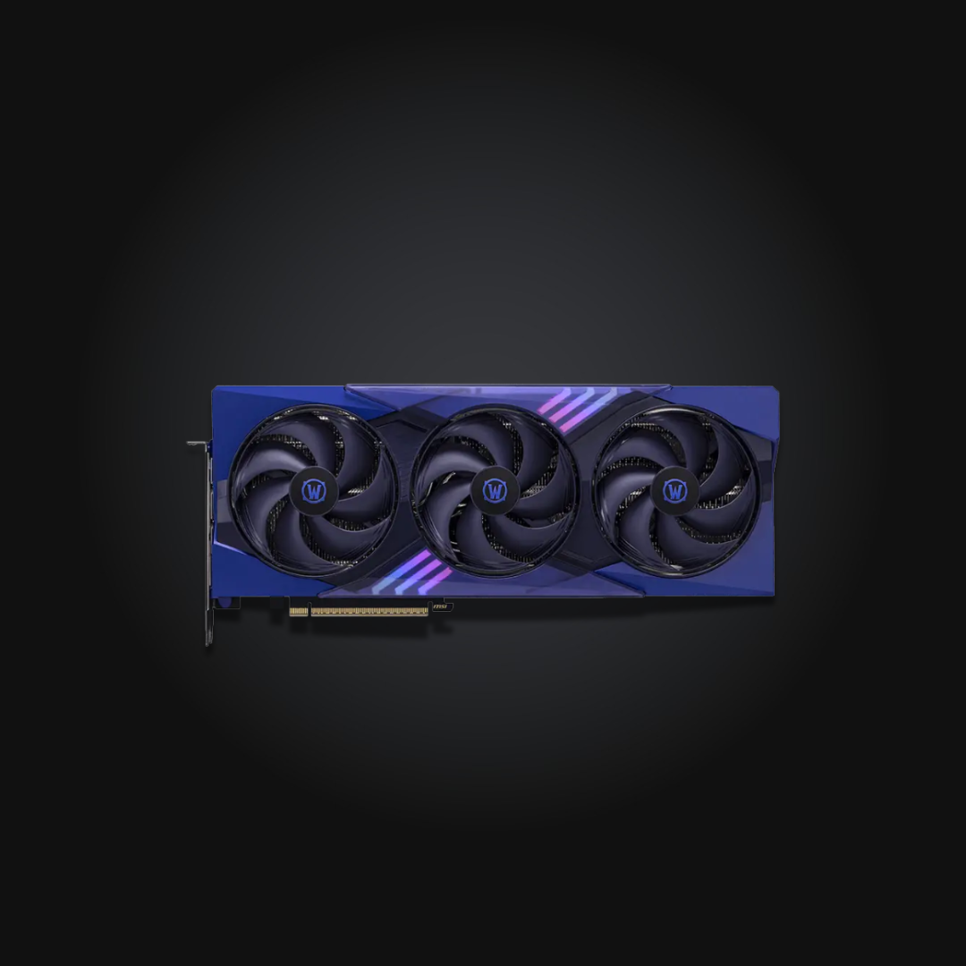 MSI GeForce RTX 5070 12G World of Warcraft MIDNIGHT VOID EDITION OC 2