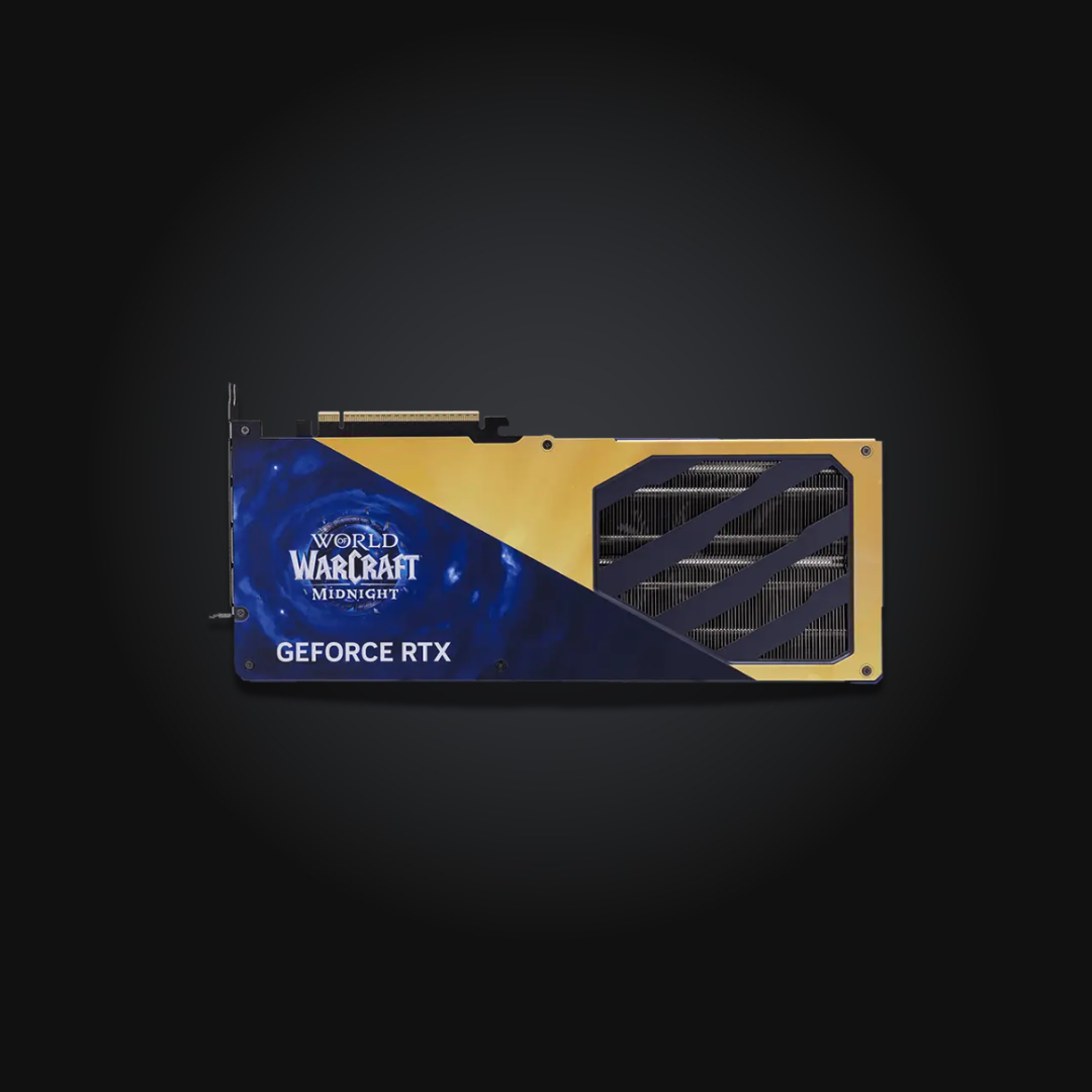 MSI GeForce RTX 5070 12G World of Warcraft MIDNIGHT VOID EDITION OC 4