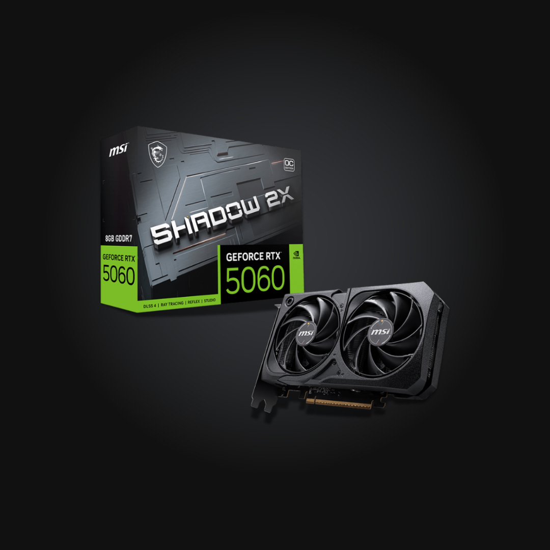 MSI GeForce RTX 5060 8GB Shadow 2X OC 1