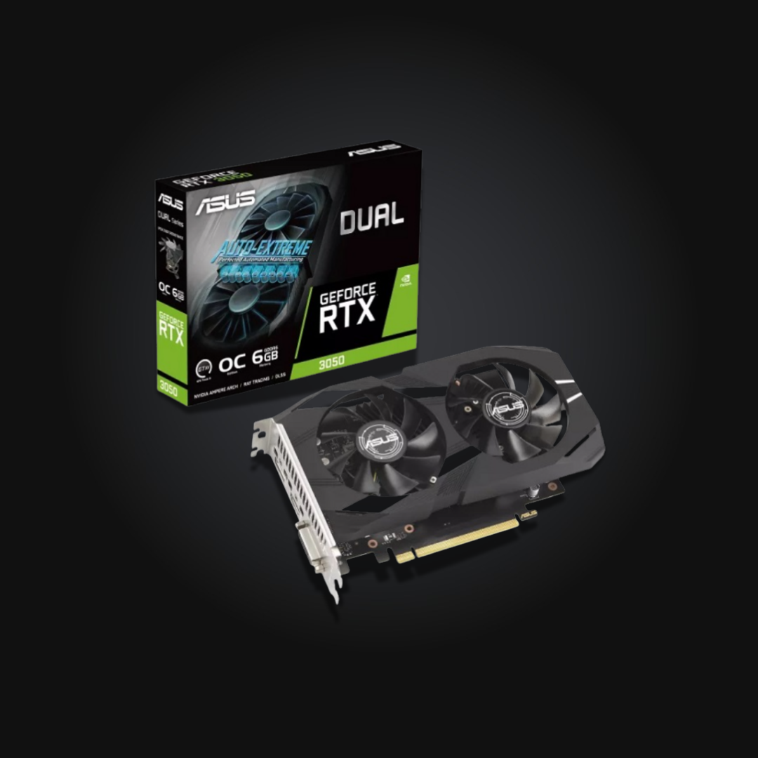 ASUS Dual GeForce RTX 3050 OC Edition 6GB 1
