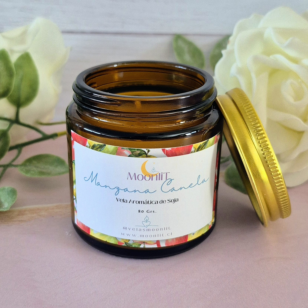Vela Manzana Canela 1