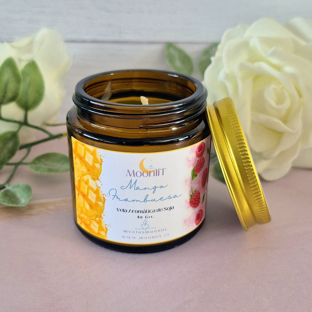 Vela Mango Frambuesa 1