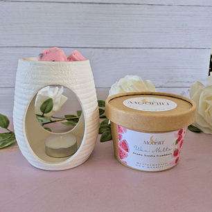 Pack Quemador Minimalista + Wax Melts